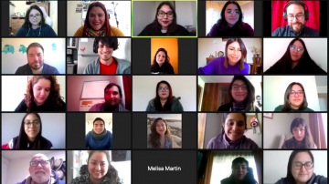 Castellano realizó taller con herramientas digitales para la enseñanza de la literatura dirigido a alumnis y mentores
