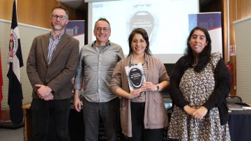 El libro “Lo político del lenguaje” fue presentado en un conversatorio en el ILCL PUCV